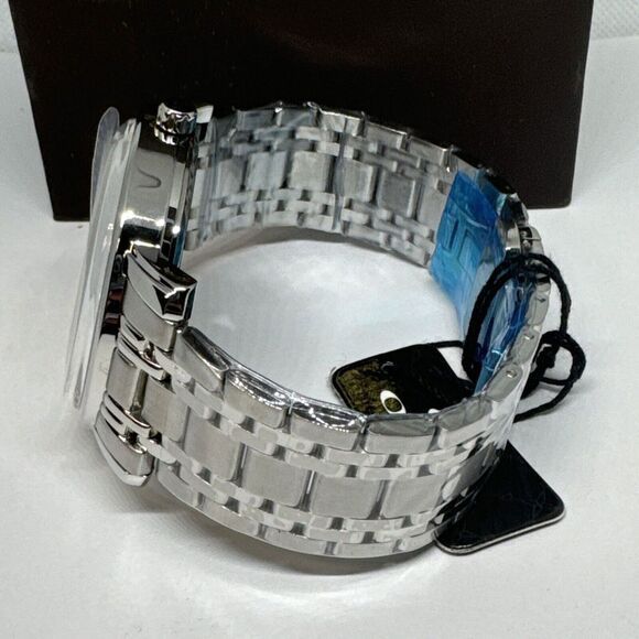 Oniss Sorrento ON2626-MSV Men's Stainless Steel Analog Dial Quartz Watch JNA66 - Picture 9 of 13